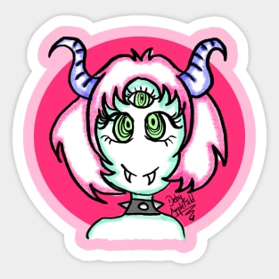 DemonGirl Sticker